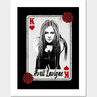 Vintage Card Avril Lavigne Posters and Art